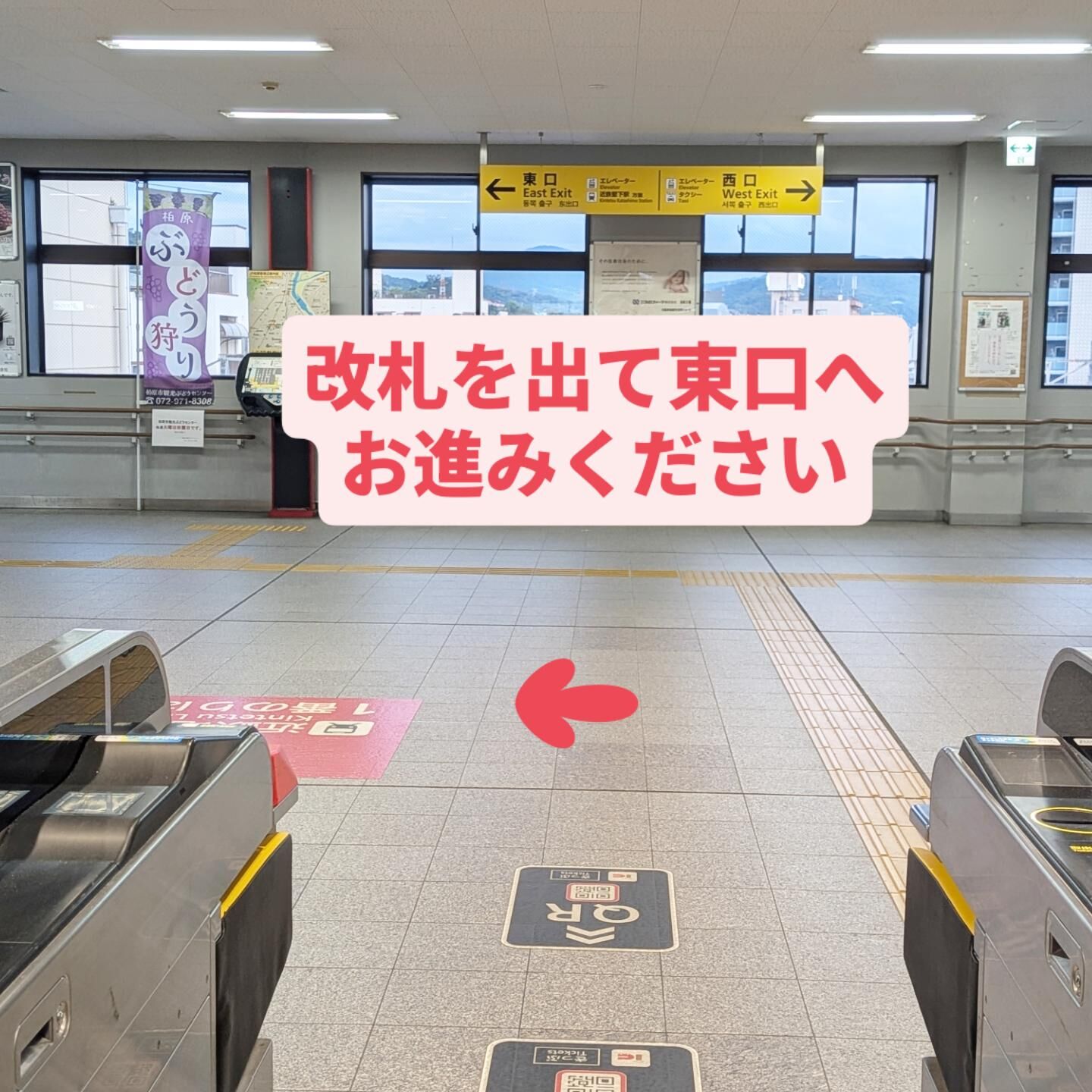 柏原駅②